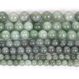 Burmese Jades Stone Beads Round Spacer Beads 6/8/10/12mm for Jewelry Making