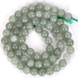 Burmese Jades Stone Beads Round Spacer Beads 6/8/10/12mm for Jewelry Making