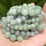 Burmese Jades Stone Beads Round Spacer Beads 6/8/10/12mm for Jewelry Making