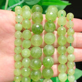 Colorful Faceted Tourmaline Agates Aquamarines Stone Beads 6-10mm