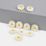 Natural Daisy Shell Bead Cut Mother of Pearl Shell Charms Beads