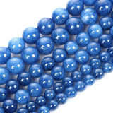 Kyanite Round Stone Beads for Jewelry Making 1 Strand 6/8/10mm