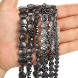 Heart Hematite Natural Stone Beads for DIY Jewelry Making