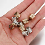 9mm Tube Big Hole CCB Spacer Beads for Jewelry Making DIY Bracelet