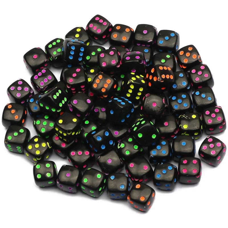 8mm 50pcs Acrylic Beads Necklaces DIY Jewelry Making Key Chain Bracelets