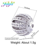 10mm Hollow Metal Ball Beads for Bracelets Earrings