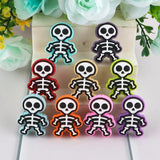 Ghost Skeleton Halloween Silicone Beads DIY Jewelry Making