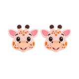 Giraffe Head Silicone Animal Beads DIY Baby Toy BPA