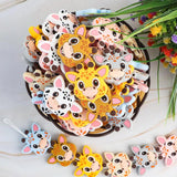 Giraffe Head Silicone Animal Beads DIY Baby Toy BPA