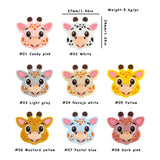 Giraffe Head Silicone Animal Beads DIY Baby Toy BPA