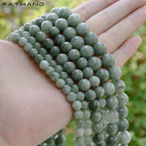 Natural Jades Jaspers Stone Beads for Jewelry Making DIY Bracelet