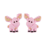 5/10 Pcs Silicone Animal Beads Food Silicone Tooth Beads DIY Pacifier Chain BPA