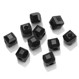 Glass Faceted Square Crystal Cube Beads - DIY Charm Bracelets Jewelry
