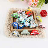 5/10 Baby Silicone Beads Mini Car DIY Pacifier Bracelet Jewelry Accessories