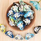 5/10 Baby Silicone Beads Mini Car DIY Pacifier Bracelet Jewelry Accessories