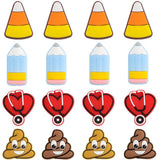 Sunrony 5/10 Pcs Pencil Corn Stethoscope Cartoon Silicone Beads