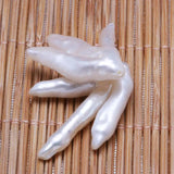 Natural Freshwater Pearl Pendant Punch Loose Beads for DIY Jewelry Making