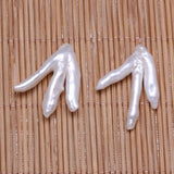 Natural Freshwater Pearl Pendant Punch Loose Beads for DIY Jewelry Making