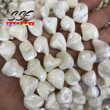 Irregular Trochus Shell Beads for Jewelry Making DIY