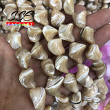 Irregular Trochus Shell Beads for Jewelry Making DIY