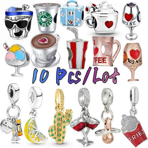 Fruit Pendant DIY Jewelry Making 5-10Pcs/Lot