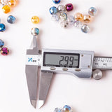Czech Glass Crystal Round Ball Beads for Jewelry Making