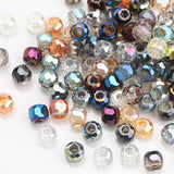Czech Glass Crystal Round Ball Beads for Jewelry Making
