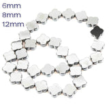 Hematite Four-leaf Clover Beads for DIY Jewelry Making