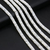 Natural Freshwater Shell Beads Square Flake Loose Bead Jewelry Making DIY