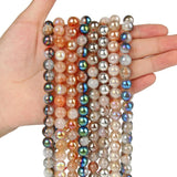 6-10mm Multicolor Cracked Crystal Agates Beads for Jewelry Making