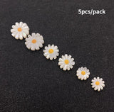 Natural Sunflower Shell Beads for Jewelry Making DIY Necklace Earrings