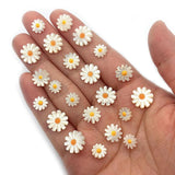 Natural Sunflower Shell Beads for Jewelry Making DIY Necklace Earrings