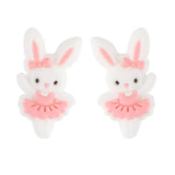 Cartoon Rabbit Love Chocolate Silicone Beads Nursing Chewing DIY