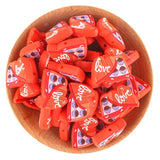 Cartoon Rabbit Love Chocolate Silicone Beads Nursing Chewing DIY