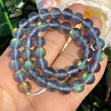 Dark Gray MoonStone Crystal Quartz Beads for Jewelry Making