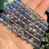 Dark Gray MoonStone Crystal Quartz Beads for Jewelry Making
