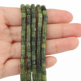 Natural Canada Jade Rondelle Beads for Jewelry Making