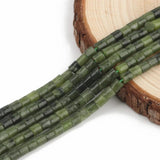 Natural Canada Jade Rondelle Beads for Jewelry Making
