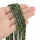 Natural Canada Jade Rondelle Beads for Jewelry Making