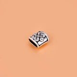 5PCS S925 Thai Silver Transfer Beads DIY Bracelet Material