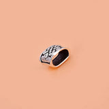 5PCS S925 Thai Silver Transfer Beads DIY Bracelet Material