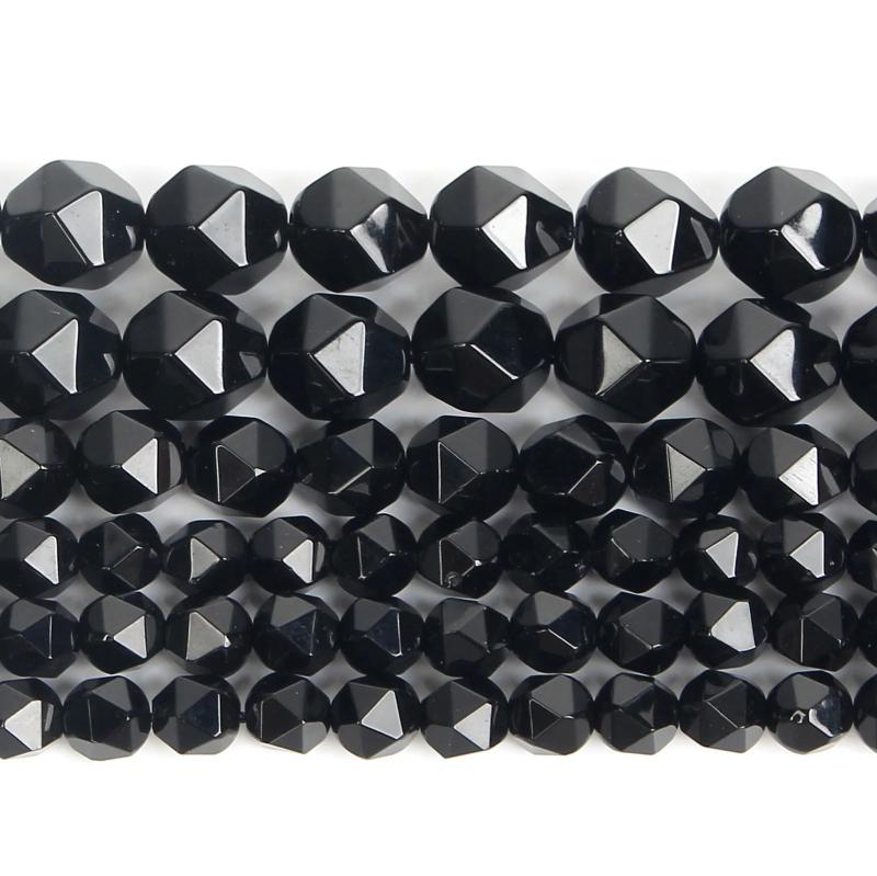Faceted Agate Stone Beads 6/8/10MM Round Loose Beads
