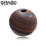 Tiger's Eye Stone Beads Charms For Bracelet Making 4/6/8/10mm