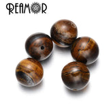 Tiger's Eye Stone Beads Charms For Bracelet Making 4/6/8/10mm