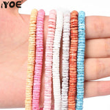 5mm Natural Freshwater Shell Beads for Bracelet Making - 308-360pcs/Lot