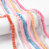 5mm Natural Freshwater Shell Beads for Bracelet Making - 308-360pcs/Lot