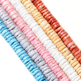 5mm Natural Freshwater Shell Beads for Bracelet Making - 308-360pcs/Lot