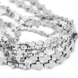 Jesus Shape Hematite Stone Spacer Beads for DIY Jewelry Making
