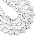 Jesus Shape Hematite Stone Spacer Beads for DIY Jewelry Making