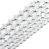 Jesus Shape Hematite Stone Spacer Beads for DIY Jewelry Making